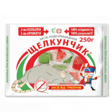 Родентицид Щелкунчик тесто (арахис+сыр) / пакет 250 г.