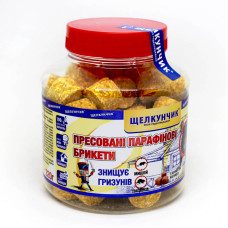 Родентицид Щелкунчик желтый брикет (карамель) / банка 190 г.